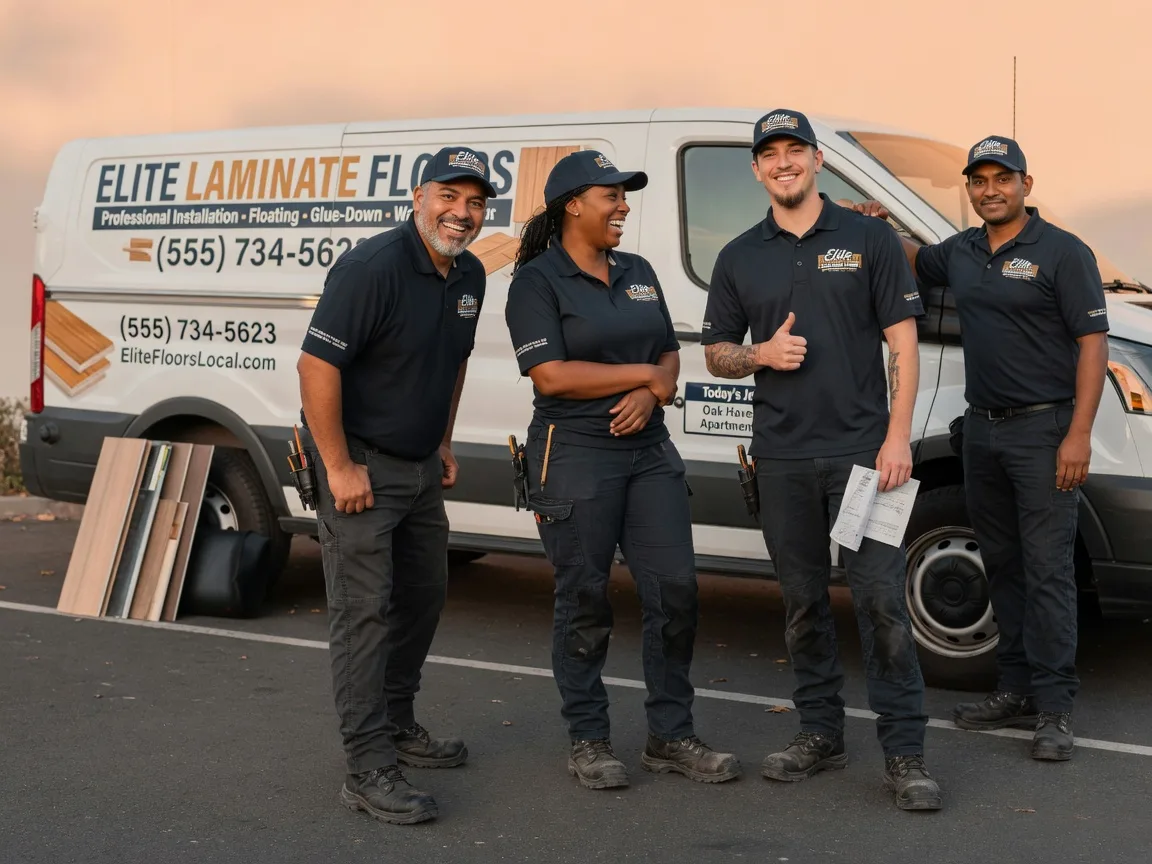 Laminate flooring installation company in Barton, OH